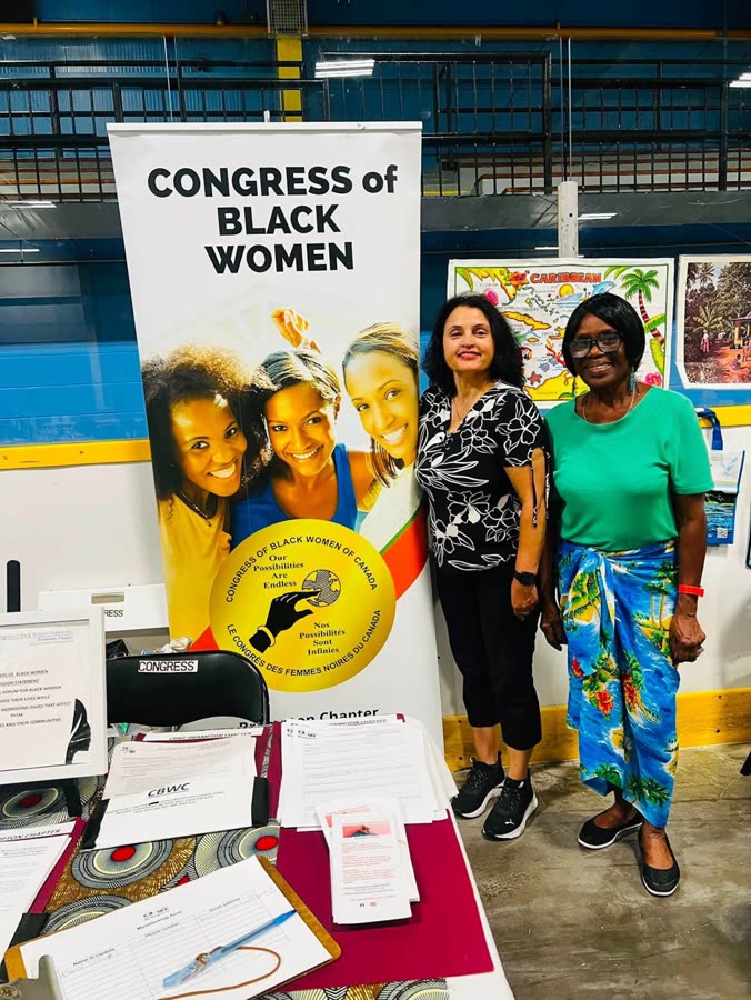 At the Congress of Black Women of Canada — Brampton Chapter